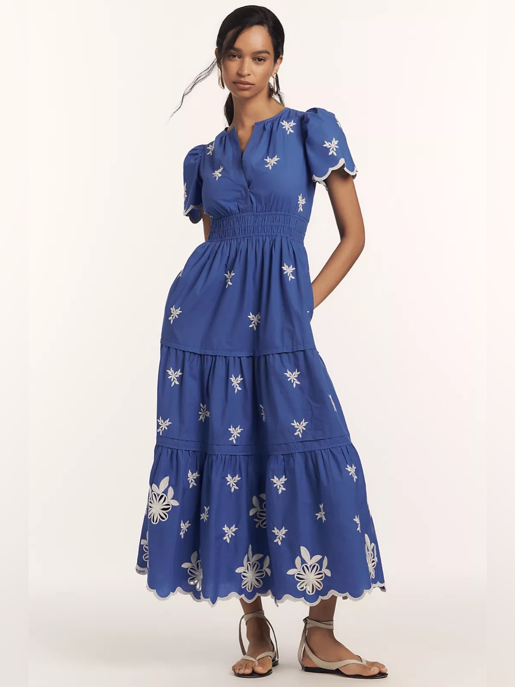The Somerset Embroidered Maxi Dress